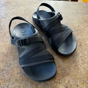 Men’s Chaco Size 13 Black Chillos Sport Slide Sandals